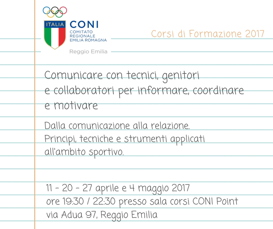 Comunicare con tecnici, genitori e collaboratori per informare, coordinare e motivare